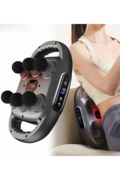massage جهاز تدليك العضلات الاحترافي عالي التردد بستة رؤوس من Muscle Gun