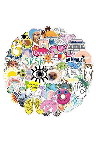 autostickere 50 de autocolante aleatorii