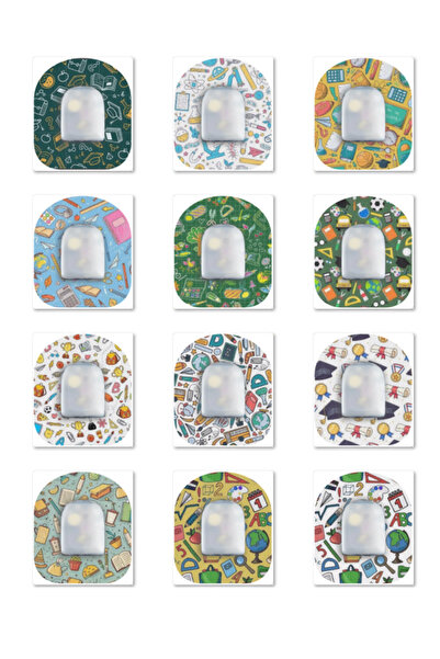 Dia BandTR Okul - Omnipod Koruyucu Bant 12'li Paket