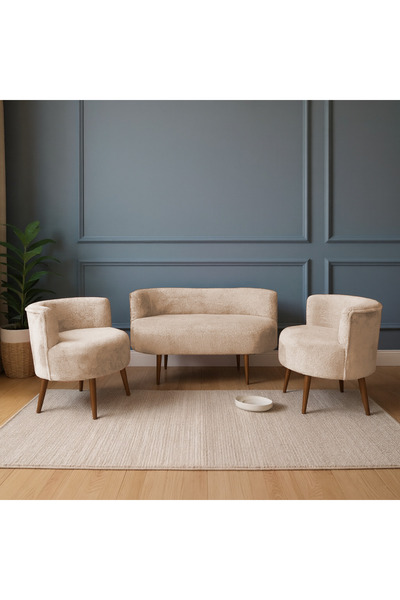 Azra Mobilya Sydney Modern Koltuk Takımı | Modern İskandinav Tarzı | Welsoft ...