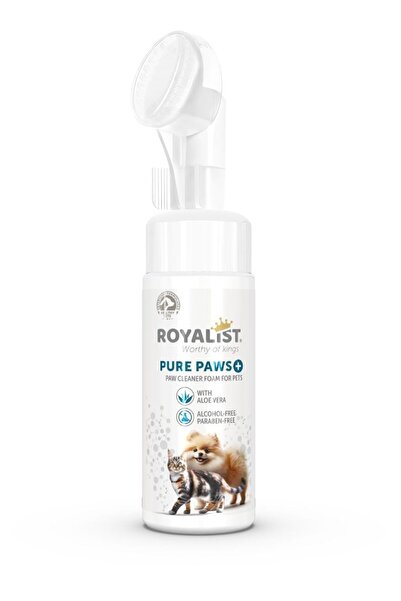 Pure Paws+ Evcil Dostunuzun Patileri İçin Aloe Veralı Temizleyici Köpük