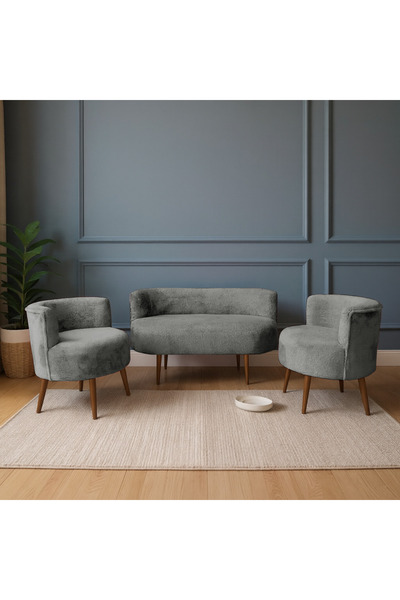 Azra Mobilya Sydney Modern Koltuk Takımı | Modern İskandinav Tarzı | Welsoft ...