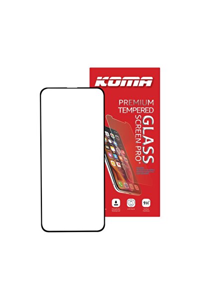 KOMA Full tempered glass cover for Samsung A52 4G, 3D roundness, 9H hardness