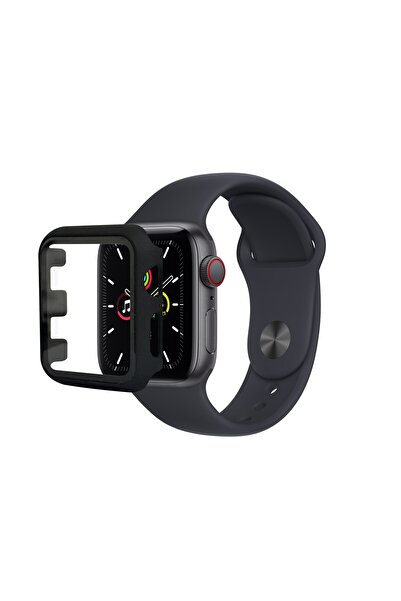 KOMA Capac de protecție cu sticlă călită pentru Apple Watch 40 mm (Series 4, ...
