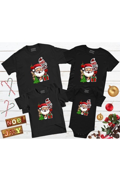 venüsdijital زي عيد الميلاد سانتا كلوز هوهوهو مجموعة عائلية (السعر لقطعة واحدة)