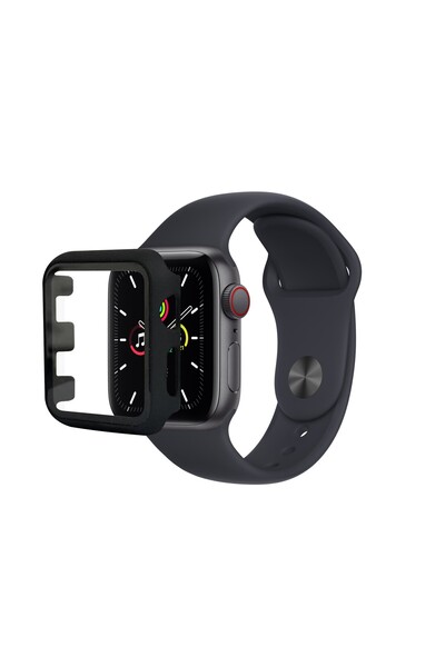 KOMA Capac de protecție cu sticlă călită pentru Apple Watch 42 mm (Series 1,2...