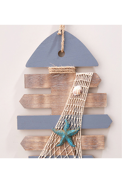 YINZUO Hanging Fish Decor Ornament for Home, Beach House, Bathroom & Living Room