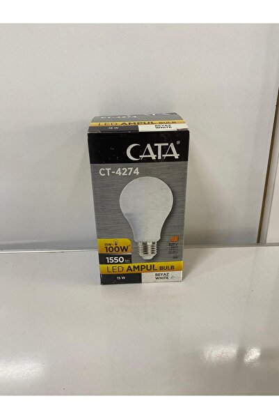 Cata LED AMPUL BEYAZ 15W 10'LU