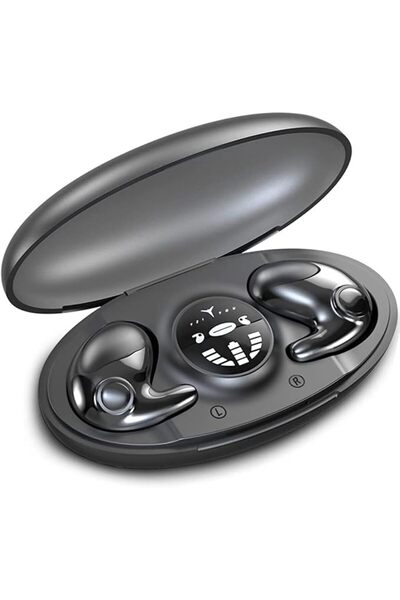 NALACAL سماعات أذن لاسلكية غير مرئية للنوم IPX5 (أسود)