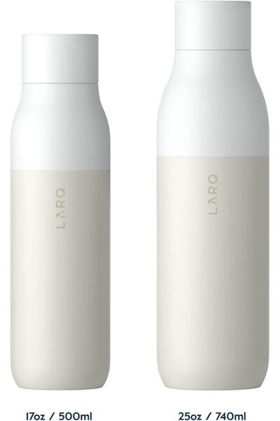 LARQ Bottle - Self-Cleaning Insulated Stainless Steel Water Bottle with UV Water Sanitizer, 17 oz, G