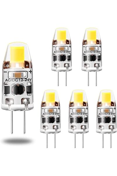 SYOSI لمبات إضاءة LED G4، كبسولة صغيرة 2 وات، 6000 كلفن، قابلة للتعتيم، عبوة ...