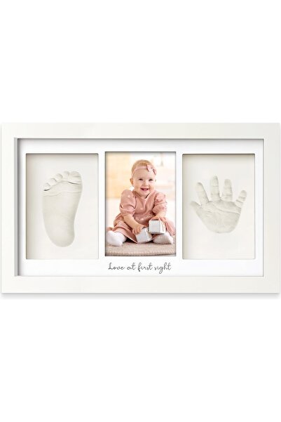Generic Toriseek Baby Hand & Footprint Set, Newborn Keepsake Photo Frame (Rec...