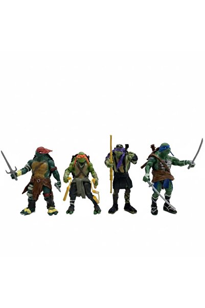 Krkluxury Ninja Kaplumbağalar 4'lü Figür Seti