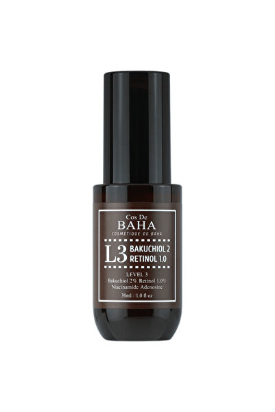 Cos De Baha - Ser L3 Bakuchiol 2% Retinol 1%, ser antirid 30 ml