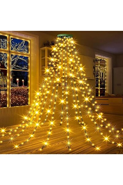 Goodern 1.5m Christmas Tree String Lights, 200 LEDs, Waterproof USB, Remote (...