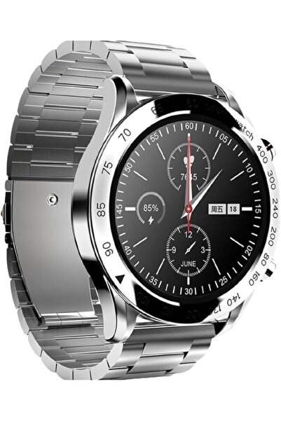 HiFuture FutureGo PRO Stainless-Steel Smartwatch - Silver