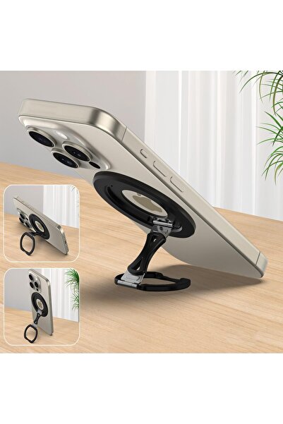 AZONEE حامل حلقي MagSafe (Halolock) مع مسند مغناطيسي قابل للتعديل - متوافق مع...