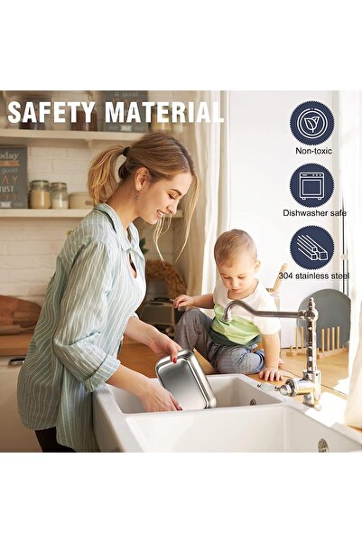 Arabest Electric Lunch Box Food Warmer, 1.8L Leak-Proof, 304 Stainless Steel