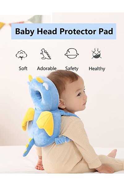 Nnewvante خوذة وسادة أمان لحماية رأس الطفل (من 4 إلى 24 شهرًا) - وايفرن