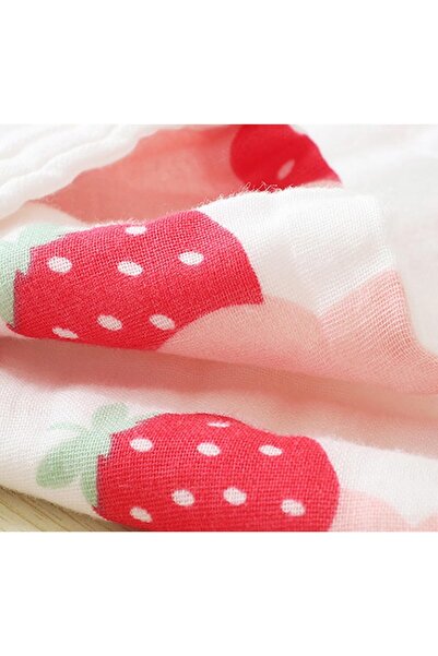 Generic Tazawweq Baby Muslin Burp Cloth, 6-Layer Cotton, Soft & Absorbent, 25×50 cm