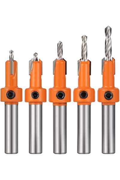 NALACAL مجموعة من 5 قطع من مثقاب HSS ذو الغاطس (2.8، 3، 3.2، 3.5، 4 مم)