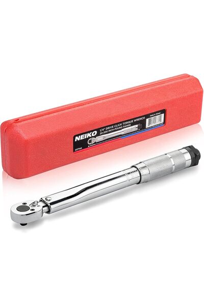 NEİKO مفتاح عزم الدوران 03714A بقطر 1/4 بوصة، عزم دوران 20-200 رطل/بوصة، 10.7...