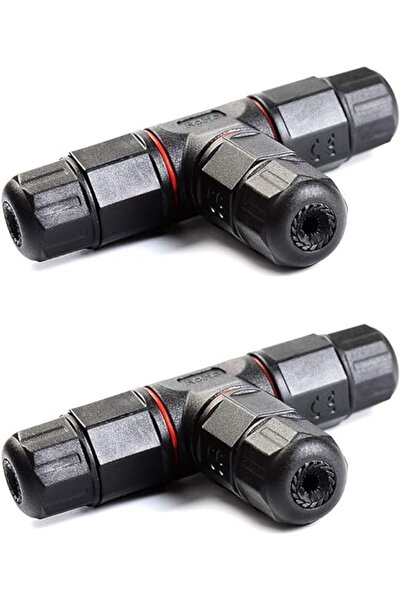 KASTWAVE قطعتان من موصلات كابل صندوق الوصلات ثلاثية الاتجاهات المقاومة للماء ...