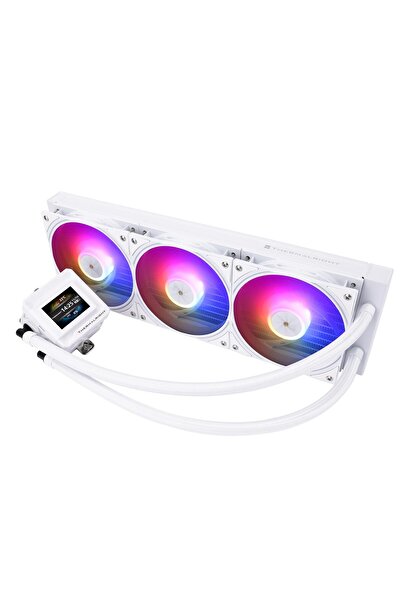 ThermalRight FW 360 SE ARGB 360mm White AIO CPU Liquid Cooler with 2-inch IPS...