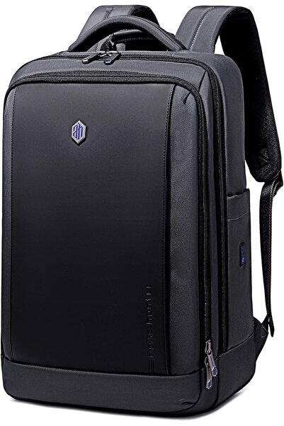 Arctic Hunter 180° Opening Anti-Theft Business Travel Laptop Backpack - 17-inch