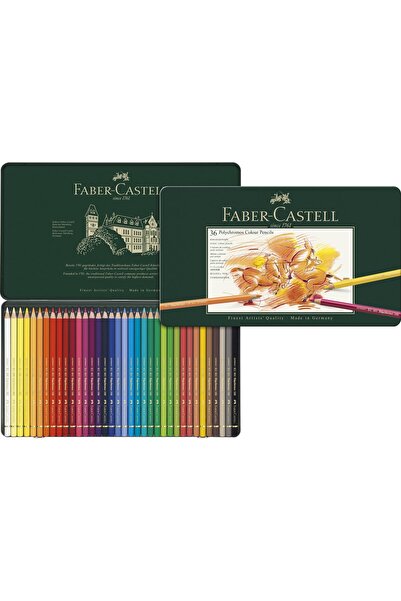 Faber Castell Faber-Castell Colour Pencil Polychromos tin of 36