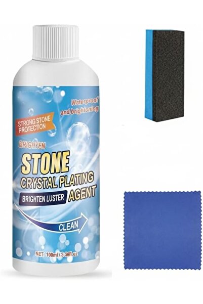 NALACAL Stone Crystal Plating Agent – Stain Remover & Cleaner for Marble, Qua...