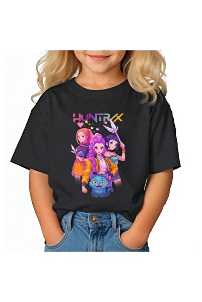 barsdepo Huntrix B Printed T-Shirt, O Oversized Unisex T-Shirt Kids / Adult