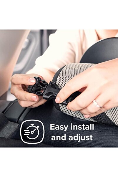 Generic Baby Car Mirror for Rear-Facing Seats - Zbzoalp, Shatterproof, Fully Adjustable, Black (9.3 x 6 in)