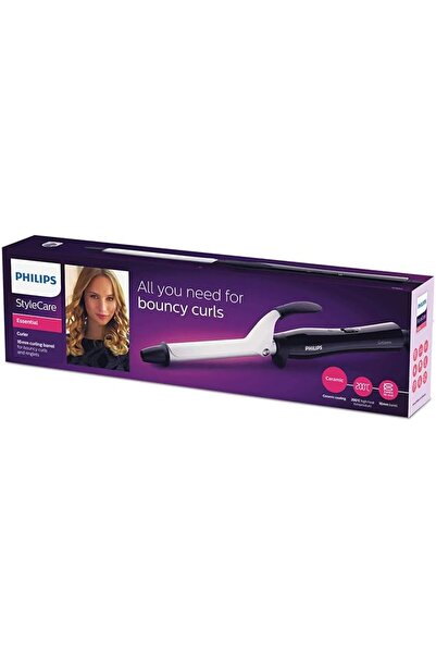 Philips BHB862/03 Hair Curler Styler, Black/White, Pack of 6