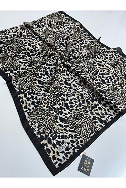 ZER Organic Cotton Soft Shawl Leopard Series Lightweight Stylish Shawl 100% Organic Cotton