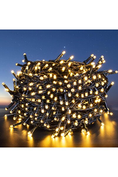 Quntis 132FT (40M) Battery Operated String Lights - 300 LEDs, Warm White, 8 M...