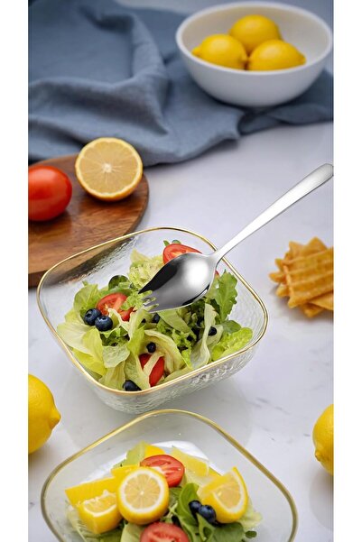 Generic 6-Piece 6-inch Stainless Steel Multi-Purpose Forks for Salad, Dessert, Ice Cream & Fruit