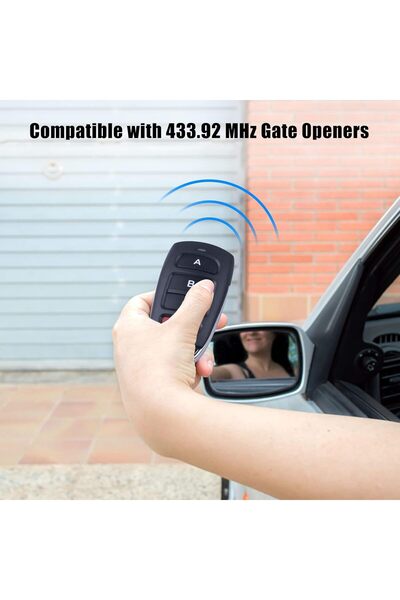 NALACAL Universal 433.92 Mhz Garage Door Remote, 4 Buttons Cloning Remote Con...