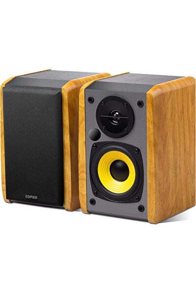Edifier R1010BT Powered Bluetooth Bookshelf Speaker - Brown