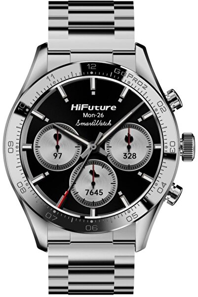 HiFuture ساعة جو برو 2 الذكية - شاشة أموليد 1.32 بوصة، مكالمات لاسلكية، ثنائي...