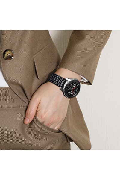 Generic Vintay Replacement Band for Samsung Galaxy Watch 3 45mm - Solid Stainless Steel