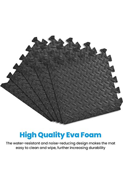 Generic UNITRIP 18-Piece Children's Exercise Floor Mat, Interlocking EVA Foam...