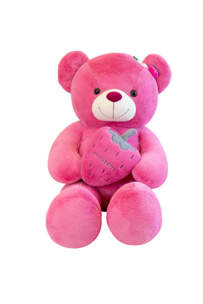 Toybox Cute Pink Teddy Bear, Ultra Soft Plush Doll with Skin Friendly Fabric, Small Size