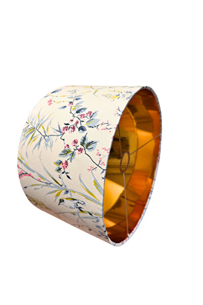 Mivera Maison DEKORATİF KUMAŞ KAPLAMA ABAJUR BAŞLIĞI (35x20cm)