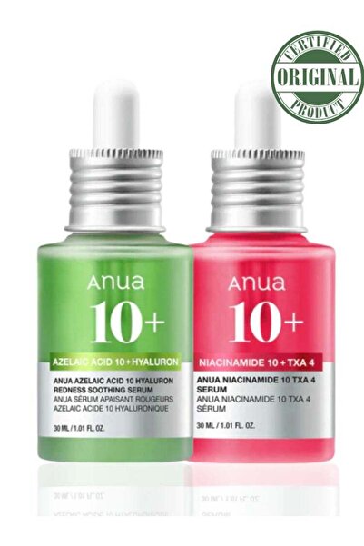 ANUA Niacinamide 10% + TXA 4% Dark Spot Serum & Azelaic Acid 10% Soothing Serum