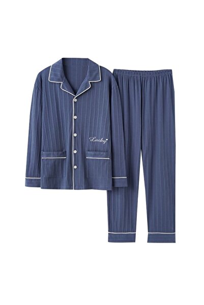 NIBEMINENT Fashion Cotton Plus Size Men's Pajamas