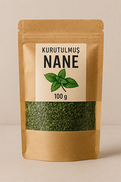 Şekeroğlu Kurutulmuş Nane 100 gr – Yoğun Aromalı, Doğal ve Taze Baharat