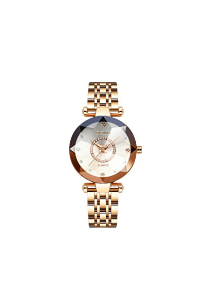 OferteTop Ceas de Damă Elegant cu Brățară Aurie și Cadran Strălucitor