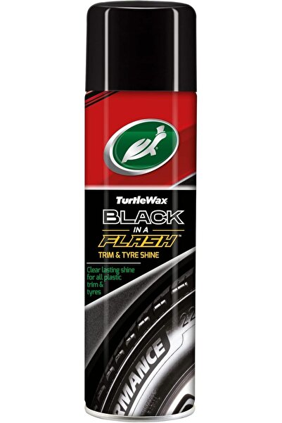 Turtle Wax بلاك إن أ فلاش ٥٠٠ مل ٥١٧٧٧ - مُلمّع ومرمم للإطارات