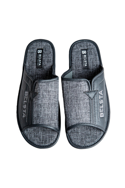 Belsta Summer slippers with Printed, gray color, size 41